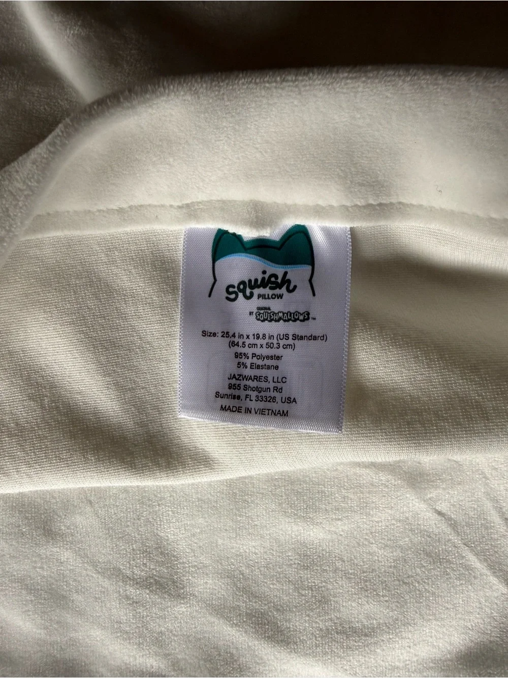 Squishmallows soft white